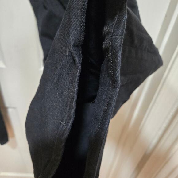 Chicos jeans womens size 16P black so slimming girlfriend flare jeans denim - Picture 6 of 9